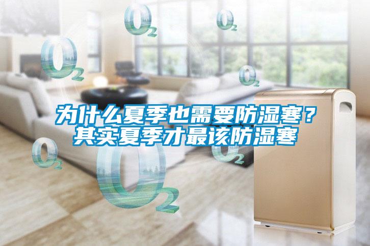 為什么夏季也需要防濕寒？其實夏季才最該防濕寒