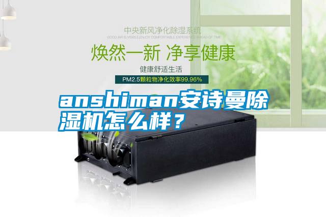 anshiman安詩(shī)曼除濕機(jī)怎么樣？