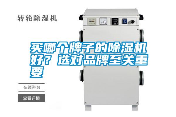 買哪個牌子的除濕機(jī)好？選對品牌至關(guān)重要