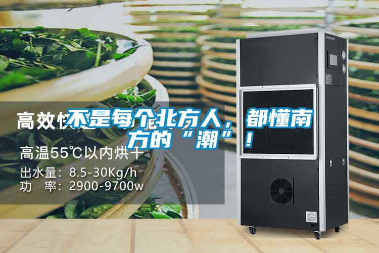 不是每個(gè)北方人，都懂南方的“潮”！