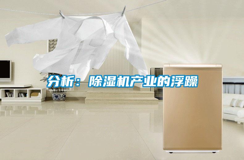 分析：除濕機產業的浮躁