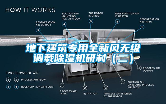 地下建筑專用全新風無級調(diào)載除濕機研制（二）
