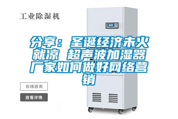 分享：圣誕經濟未火就涼 超聲波加濕器廠家如何做好網絡營銷