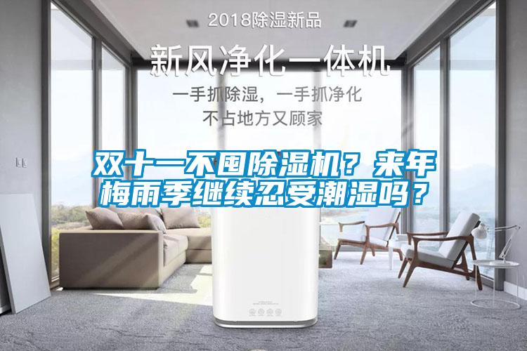 雙十一不囤除濕機？來年梅雨季繼續忍受潮濕嗎？