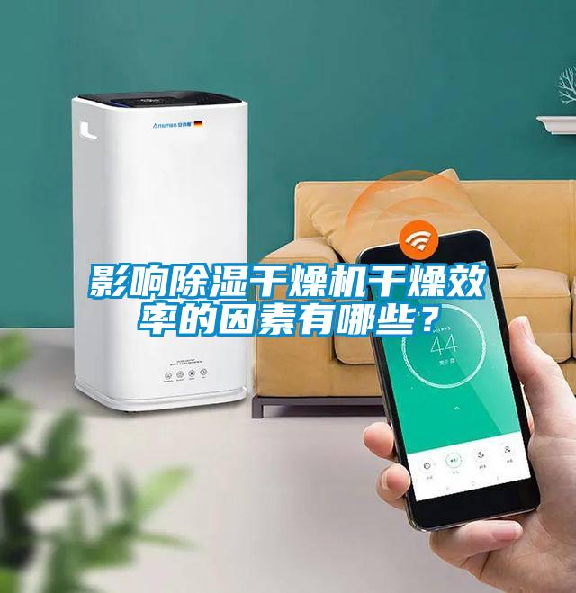 影響除濕干燥機(jī)干燥效率的因素有哪些？