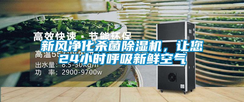 新風凈化殺菌除濕機，讓您24小時呼吸新鮮空氣