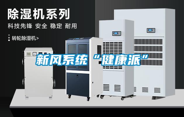新風系統“健康派”