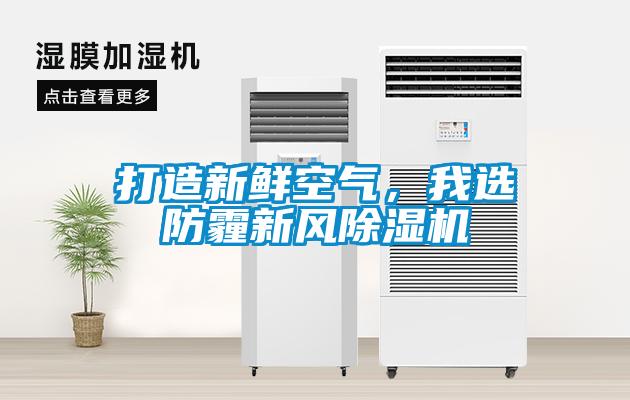 打造新鮮空氣，我選防霾新風(fēng)除濕機(jī)