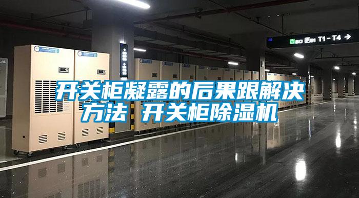 開(kāi)關(guān)柜凝露的后果跟解決方法 開(kāi)關(guān)柜除濕機(jī)