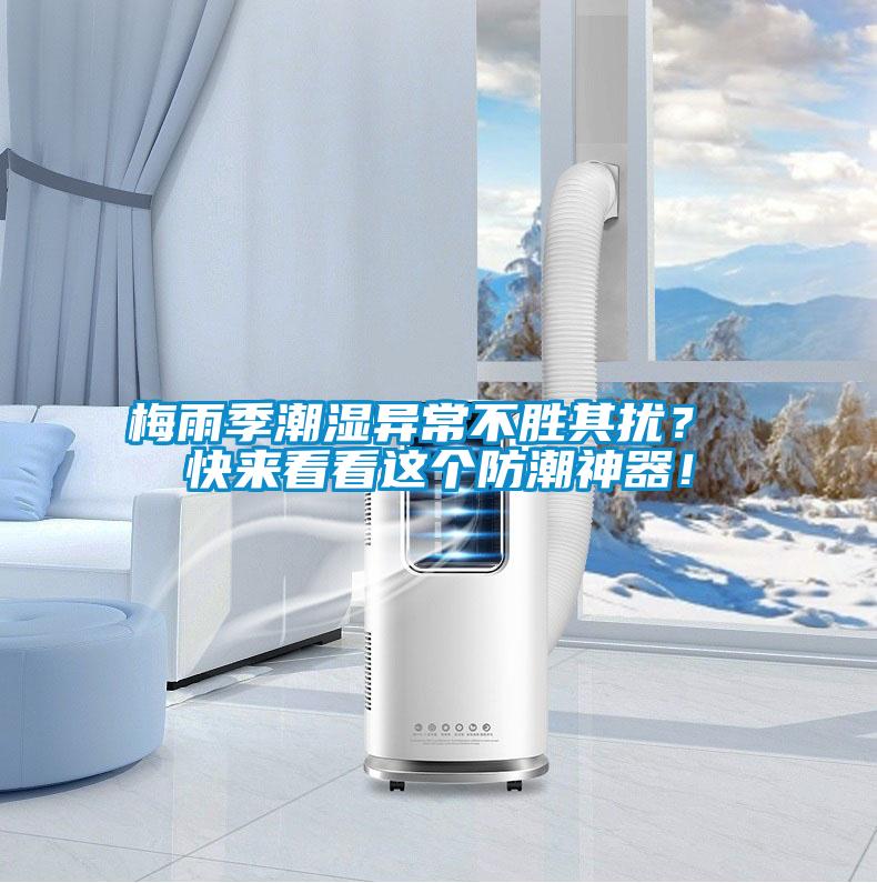 梅雨季潮濕異常不勝其擾？ 快來看看這個(gè)防潮神器！