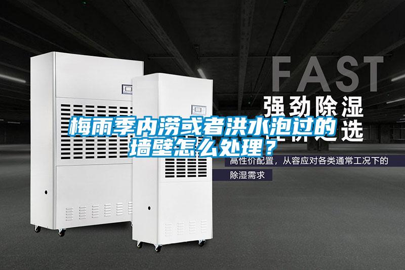 梅雨季內澇或者洪水泡過的墻壁怎么處理？