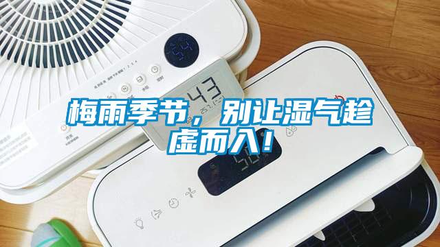 梅雨季節，別讓濕氣趁虛而入！