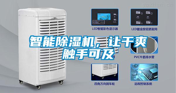 智能除濕機，讓干爽觸手可及
