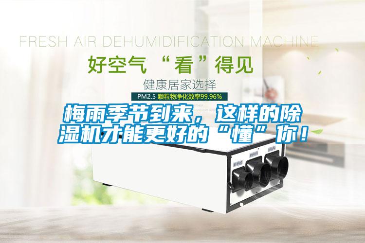 梅雨季節(jié)到來，這樣的除濕機才能更好的“懂”你！
