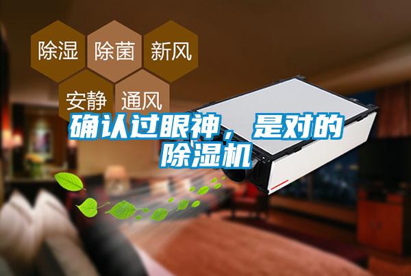 確認(rèn)過(guò)眼神，是對(duì)的除濕機(jī)
