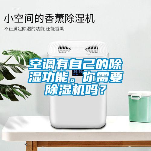 空調有自己的除濕功能。你需要除濕機嗎？