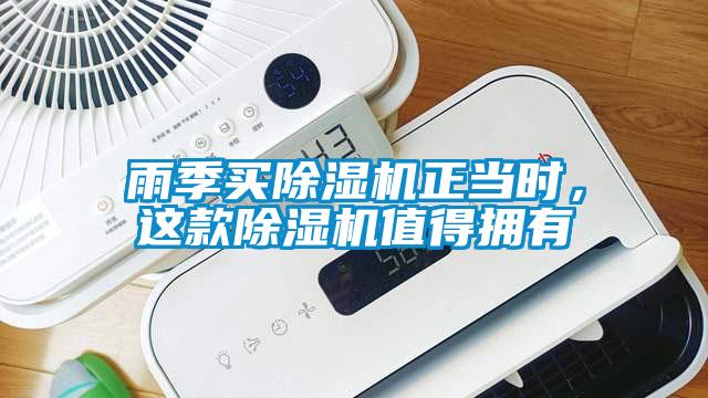 雨季買除濕機正當時，這款除濕機值得擁有