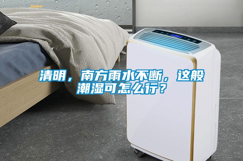 清明，南方雨水不斷，這般潮濕可怎么行？