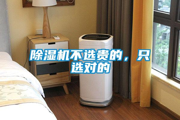 除濕機不選貴的，只選對的