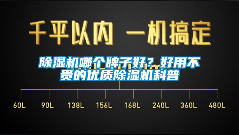 除濕機哪個牌子好？好用不貴的優(yōu)質除濕機科普