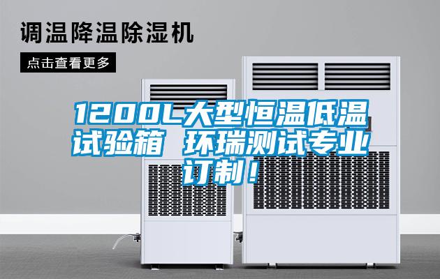 1200L大型恒溫低溫試驗箱 環瑞測試專業訂制！