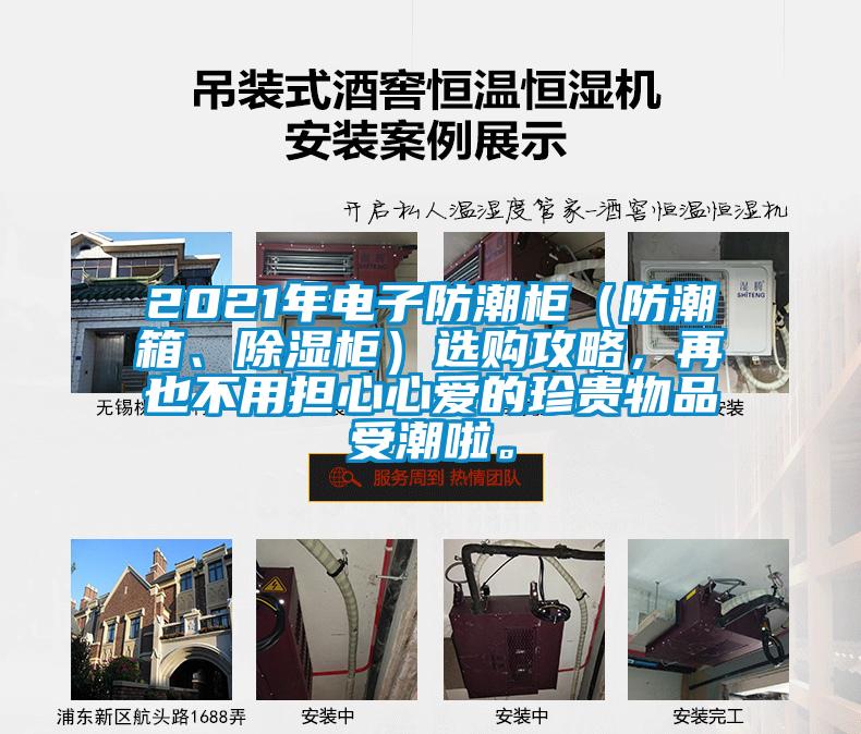 2021年電子防潮柜（防潮箱、除濕柜）選購攻略，再也不用擔心心愛的珍貴物品受潮啦。