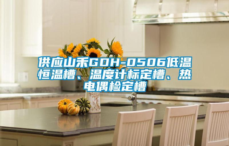 供應山禾GDH-0506低溫恒溫槽、溫度計標定槽、熱電偶檢定槽