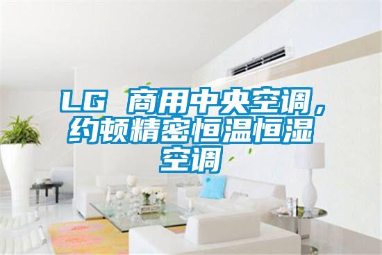 LG 商用中央空調，約頓精密恒溫恒濕空調