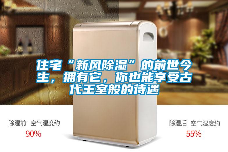 住宅“新風(fēng)除濕”的前世今生，擁有它，你也能享受古代王室般的待遇