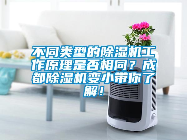 不同類型的除濕機(jī)工作原理是否相同？成都除濕機(jī)變小帶你了解！