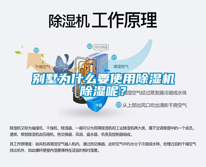 別墅為什么要使用除濕機除濕呢？
