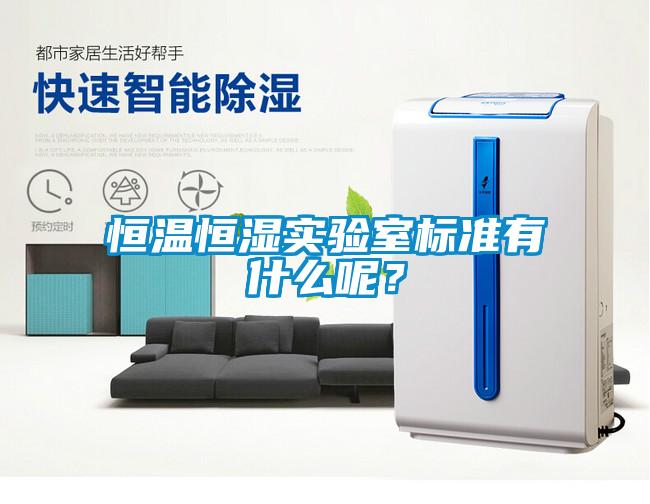 恒溫恒濕實驗室標準有什么呢？