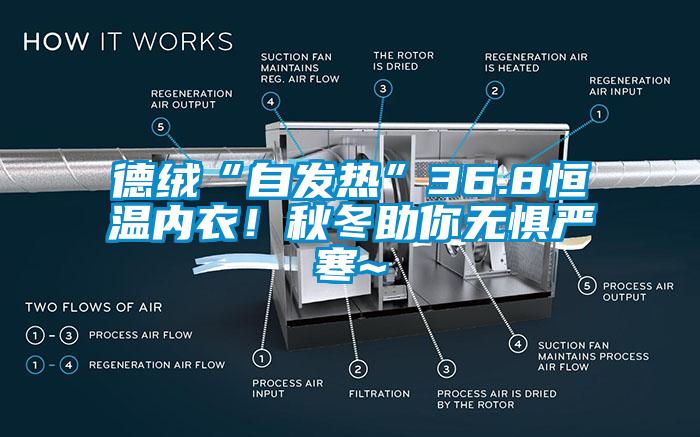 德絨“自發(fā)熱”36.8恒溫內(nèi)衣！秋冬助你無懼嚴(yán)寒~