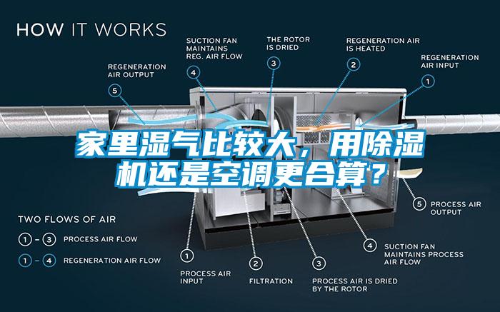 家里濕氣比較大，用除濕機(jī)還是空調(diào)更合算？