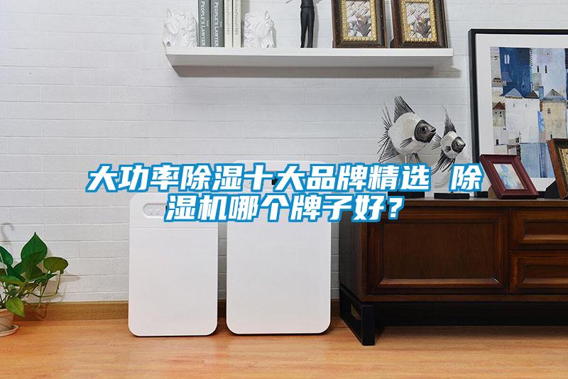 大功率除濕十大品牌精選 除濕機(jī)哪個牌子好？
