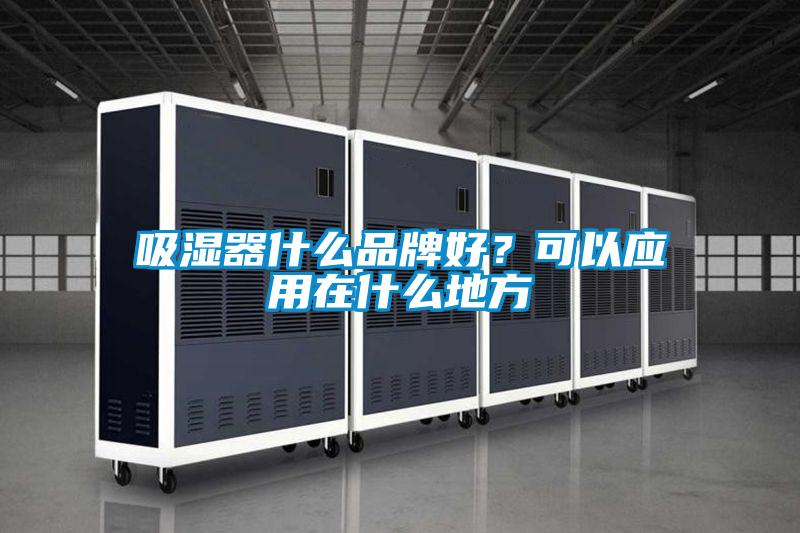 吸濕器什么品牌好？可以應用在什么地方