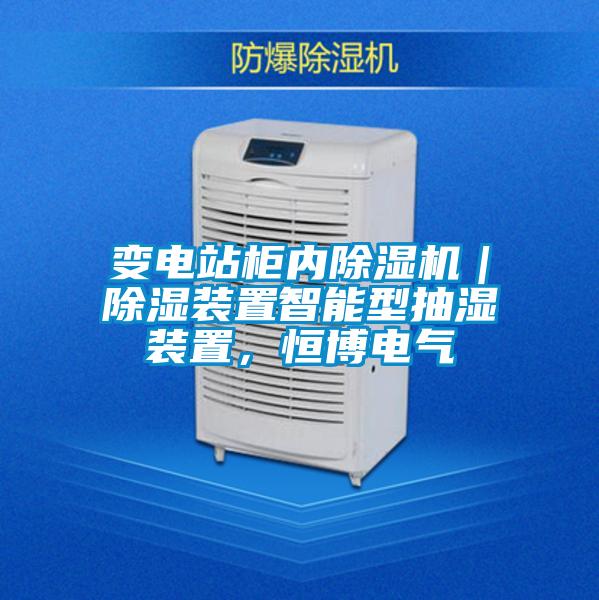 變電站柜內除濕機｜除濕裝置智能型抽濕裝置，恒博電氣