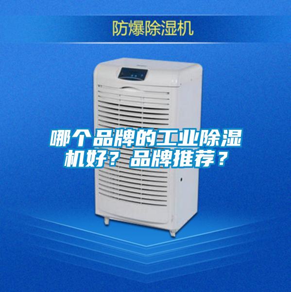 哪個品牌的工業除濕機好？品牌推薦？
