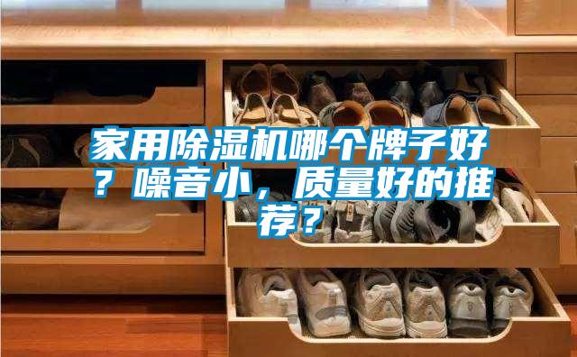 家用除濕機(jī)哪個(gè)牌子好？噪音小，質(zhì)量好的推薦？