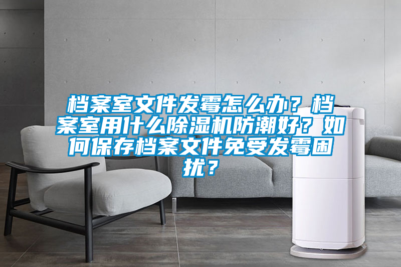 檔案室文件發(fā)霉怎么辦？檔案室用什么除濕機防潮好？如何保存檔案文件免受發(fā)霉困擾？