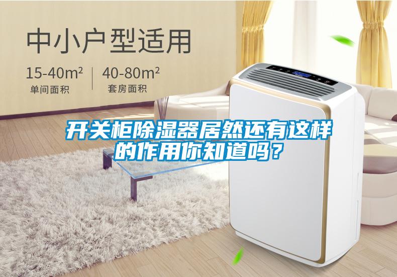 開關柜除濕器居然還有這樣的作用你知道嗎？