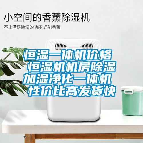恒濕一體機價格 恒濕機機房除濕加濕凈化一體機 性價比高發貨快