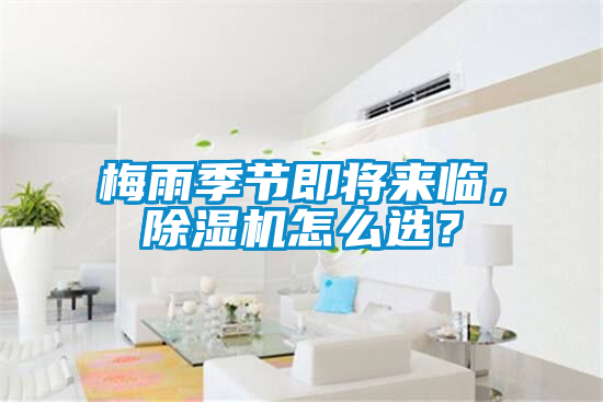 梅雨季節(jié)即將來臨，除濕機怎么選？