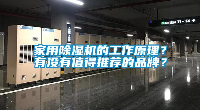 家用除濕機的工作原理？有沒有值得推薦的品牌？