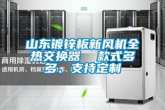 山東鍍鋅板新風機全熱交換器  款式多多、支持定制