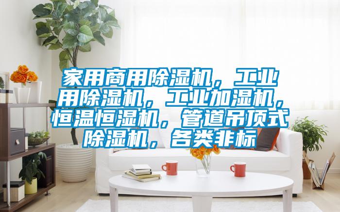 家用商用除濕機，工業用除濕機，工業加濕機，恒溫恒濕機，管道吊頂式除濕機，各類非標