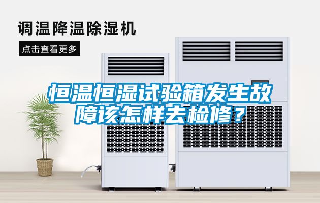 恒溫恒濕試驗箱發(fā)生故障該怎樣去檢修？