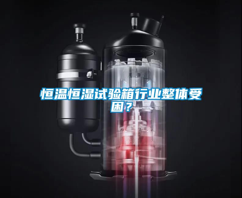 恒溫恒濕試驗箱行業(yè)整體受困？