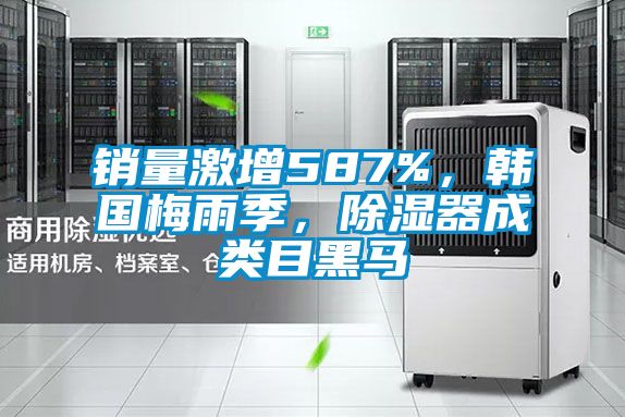 銷(xiāo)量激增587%，韓國(guó)梅雨季，除濕器成類(lèi)目黑馬