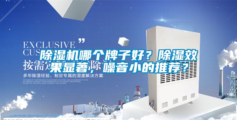除濕機(jī)哪個(gè)牌子好？除濕效果顯著，噪音小的推薦？